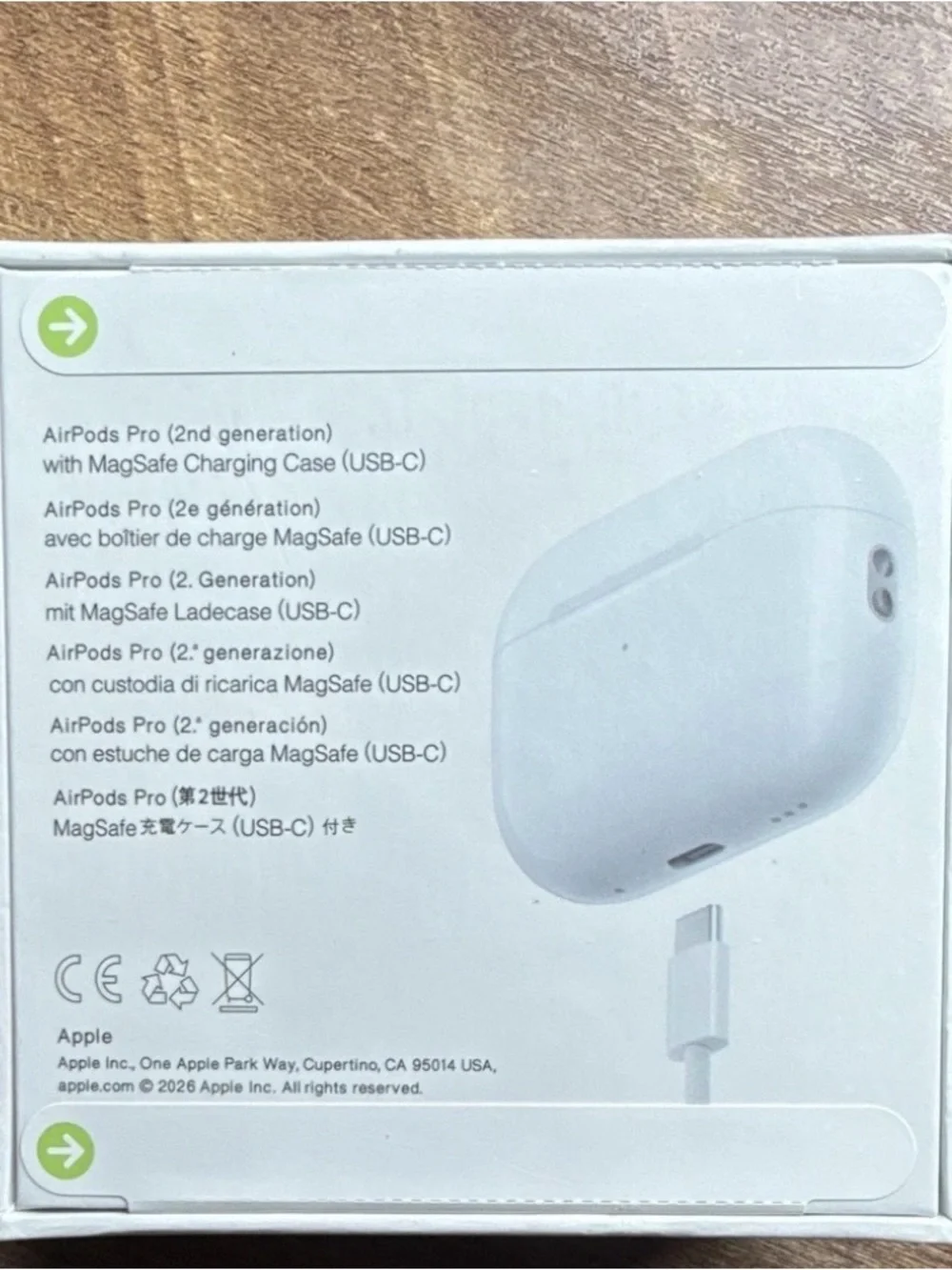 Apple AirPods Pro (2nd Generation) USB-C Factory Sealed Brand New